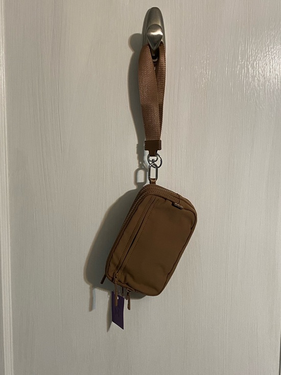 Iris & Rainbow Handbags - Taupe Iris & Rainbow crossbody and wristlet bag